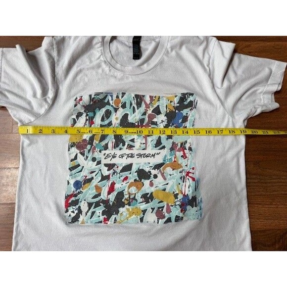 ONE OK ROCK Eye of the Storm T-shirt Bi-Lo MED White - Picture 5 of 7